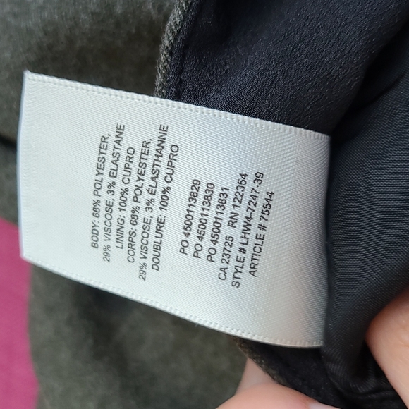 Aritzia wilfred mini skirt forest green 00 - Picture 5 of 5